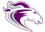 Purple Ridge View Blazer Head Mascot